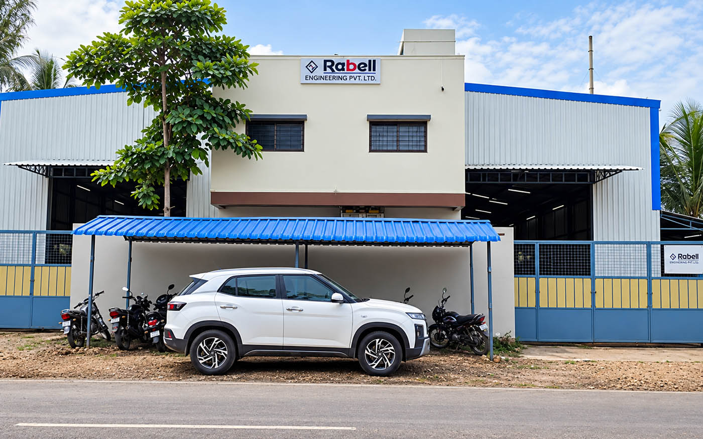 Rebell Engineers Pvt. Ltd. office at M.I.D.C. Kupwad, Sangli