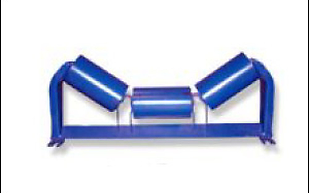 Idler roller and truff bracket